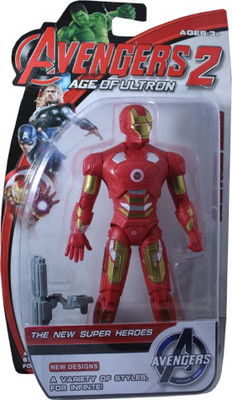 Fedexo Iron Man with weapons and LED light function Age Of Ultron Action Figure Twist and Move Avengers Toy For Kids (Red)(Red)
Fedexo Iron Man with weapons and LED light function Age Of Ultron Action Figure Twist and Move Avengers Toy For Kids (Red)(Red)
