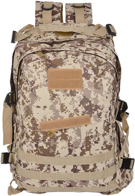 Iris Expandable Backpack with Waist Pack Large Rucksack Tactical Backpack Molle Assault Bag for Day Hiking, Camping, Climbing, Travelling 45 L Backpack(Brown), Military brown
Iris Expandable Backpack with Waist Pack Large Rucksack Tactical Backpack Molle Assault Bag for Day Hiking, Camping, Climbing, Travelling 45 L Backpack(Brown), Military brown