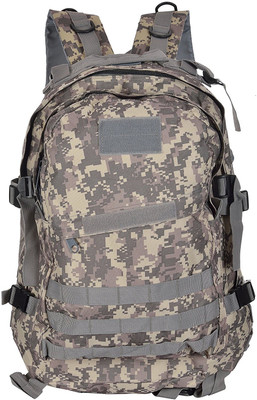 Iris Expandable Backpack with Waist Pack Large Rucksack Tactical Backpack Molle Assault Bag for Day Hiking, Camping, Climbing, Travelling 45 L Backpack(Multicolor), Military grey
Iris Expandable Backpack with Waist Pack Large Rucksack Tactical Backpack Molle Assault Bag for Day Hiking, Camping, Climbing, Travelling 45 L Backpack(Multicolor), Military grey