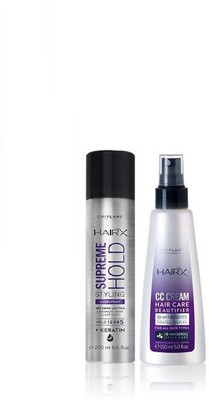 Oriflame Sweden HairX Hair Styling Kit(Set of 2)
