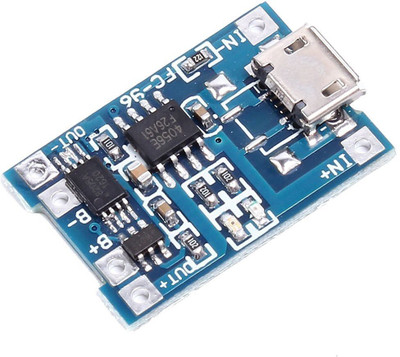 xcluma MICROUSB 5V 18650 LITHIUM BATTERY 1A CHARGING MODULE W TP4056 PROTECTION Electronic Components Electronic Hobby Kit
xcluma MICROUSB 5V 18650 LITHIUM BATTERY 1A CHARGING MODULE W TP4056 PROTECTION Electronic Components Electronic Hobby Kit