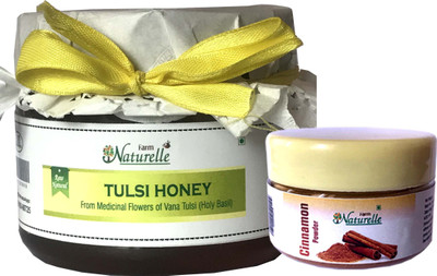 Farm Naturelle Farm Naturelle-Raw Natural Unprocessed Tulsi Forest Flower Honey - 400 Grams with Cinnamon Powder pack (Ayurved Recommended)-Huge Medicinal Value Combo(pack of 400 gms honey and cinnamon powder)
Farm Naturelle Farm Naturelle-Raw Natural Unprocessed Tulsi Forest Flower Honey - 400 Grams with Cinnamon Powder pack (Ayurved Recommended)-Huge Medicinal Value Combo(pack of 400 gms honey and cinnamon powder)