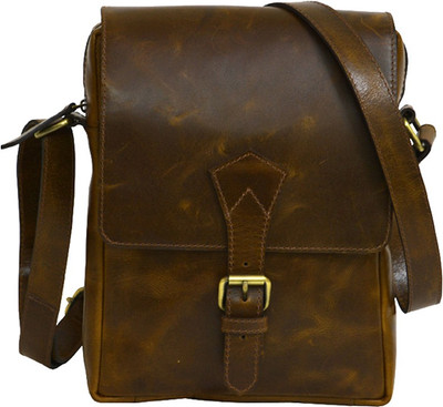 Zakara Messenger Bag(Brown)