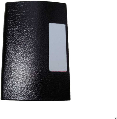 SAWAY Men Black Artificial Leather Card Holder(10 Card Slots)