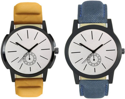 E-SMART 409-411 Stylish New Collection Combo Watch With Round Dial And Leather Strap Watch - For Men
E-SMART 409-411 Stylish New Collection Combo Watch With Round Dial And Leather Strap Watch - For Men