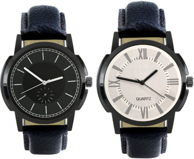 Elife 413-418 Stylish New Collection Combo Watch With Round Dial And Leather Strap Watch - For Men
Elife 413-418 Stylish New Collection Combo Watch With Round Dial And Leather Strap Watch - For Men