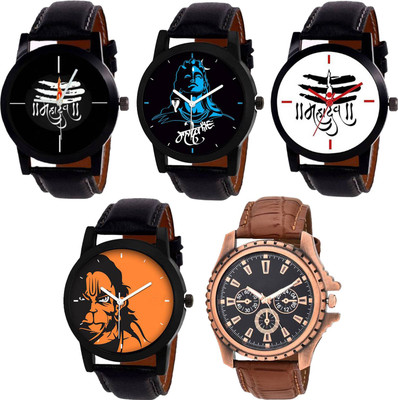 OpenDeal Combo Pack 5 New Stylish Designer Leather Belt Watch For Boys & Girls OD-N47 Watch - For Men
OpenDeal Combo Pack 5 New Stylish Designer Leather Belt Watch For Boys & Girls OD-N47 Watch - For Men