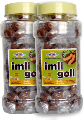 DIM DUMS IMLI GOLI TAMARIND Sour Candy(Pack of 2)