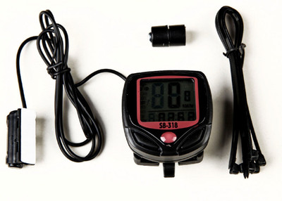 RIDER'S CHOICE New Design Waterproof Wired Cycle Computer Bicycle Meter Speedometer for Bicycle + 1 Extra Battery and whats app guidance Wired Cyclocomputer
RIDER'S CHOICE New Design Waterproof Wired Cycle Computer Bicycle Meter Speedometer for Bicycle + 1 Extra Battery and whats app guidance Wired Cyclocomputer