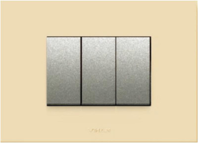 VIHAN 3 Module F-ONE Pastel Warm Ivory Color Plate Switch 20 Three Way Electrical Switch(Pack of 1 Number of Switches - 3)
VIHAN 3 Module F-ONE Pastel Warm Ivory Color Plate Switch 20 Three Way Electrical Switch(Pack of 1 Number of Switches - 3)