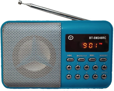 OYD best quality sound BIT SM246 Fm radio support usb , memory card, aux in , recording FM Radio(Blue)
OYD best quality sound BIT SM246 Fm radio support usb , memory card, aux in , recording FM Radio(Blue)