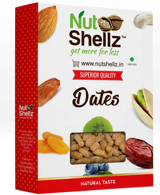 Nutshellz Dried Yellow Dates(3 kg, Pouch)