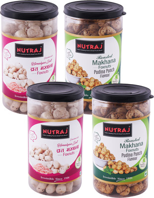 Nutraj Pudina Punch & Vrat Roasted Makhana 70gm Each (Pack of 4)(280 g, Pack of 4)
Nutraj Pudina Punch & Vrat Roasted Makhana 70gm Each (Pack of 4)(280 g, Pack of 4)