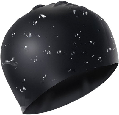 QUINERGYS ® Cotton Black - Premium Silicone Swim Cap - Wear It On Both Sides - Wrinkle-Free Swimming Cap For Men and Women Swimming Cap(Black, Pack of 1)
QUINERGYS ® Cotton Black - Premium Silicone Swim Cap - Wear It On Both Sides - Wrinkle-Free Swimming Cap For Men and Women Swimming Cap(Black, Pack of 1)
