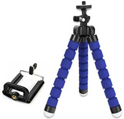 Easypro Universal Flexible (6 inch) Octopus Style Tripod for Mobile Phone, Camera, DSLR, Smartphones ZQ7 Tripod(Blue, Supports Up to 500 g)
Easypro Universal Flexible (6 inch) Octopus Style Tripod for Mobile Phone, Camera, DSLR, Smartphones ZQ7 Tripod(Blue, Supports Up to 500 g)