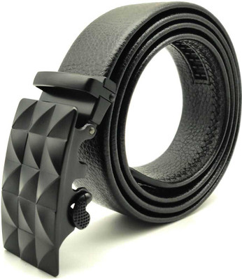 Satyam Kraft Men Black Artificial Leather Belt 
Satyam Kraft Men Black Artificial Leather Belt