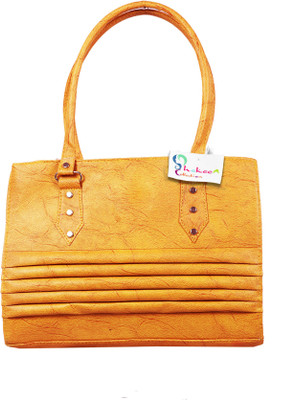 Shokeen Collection Hand-held Bag(Yellow)