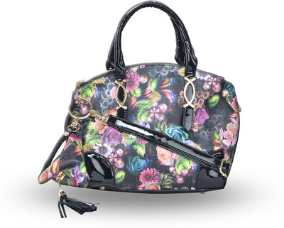 VIOLET Hand-held Bag(Black)