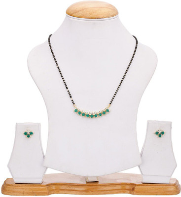 Zeneme Alloy Jewel Set(Green)