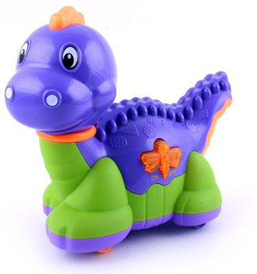 ToyCart Electronic Dinosaur Toy with Sound, Light & Weels for Babies/Kids/Toddlers(Multicolor)
ToyCart Electronic Dinosaur Toy with Sound, Light & Weels for Babies/Kids/Toddlers(Multicolor)