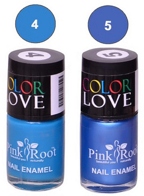 Pink Root Nail Polish No. 4,5 Multicolor(Pack of 2)
Pink Root Nail Polish No. 4,5 Multicolor(Pack of 2)