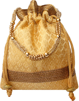 Milan's creation BROPOT003GL Potli(Gold)