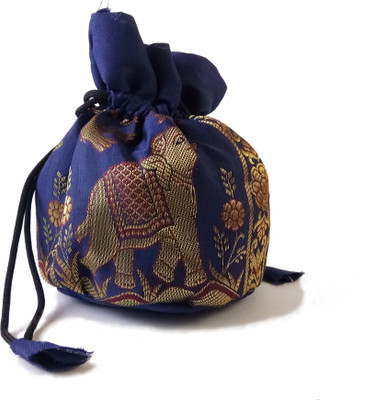 37 ThirtySeven ThirtySeven Zari work Silk Potli Bag for womens ( Navy Blue Color) Potli(Blue)
37 ThirtySeven ThirtySeven Zari work Silk Potli Bag for womens ( Navy Blue Color) Potli(Blue)