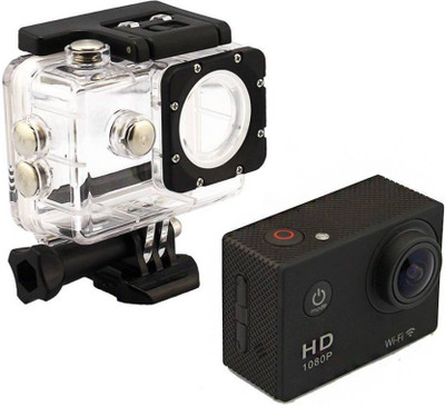 Doodads Action Pro Waterproof Helmet camera 2 inch LCD Display Full-HD (Black) Sports and Action Camera(Black 12 MP)
Doodads Action Pro Waterproof Helmet camera 2 inch LCD Display Full-HD (Black) Sports and Action Camera(Black 12 MP)