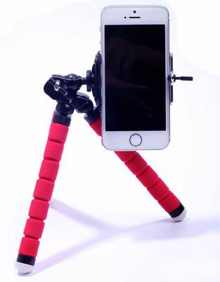 BUY SURETY Sponge Flexible Octopus Tripod with Phone Holder Tripod For Phone For iPhone Samsung Huawei Xiaomi Lenovo Smart Mobile Tripod(Multicolor, Supports Up to 1000 g)
BUY SURETY Sponge Flexible Octopus Tripod with Phone Holder Tripod For Phone For iPhone Samsung Huawei Xiaomi Lenovo Smart Mobile Tripod(Multicolor, Supports Up to 1000 g)