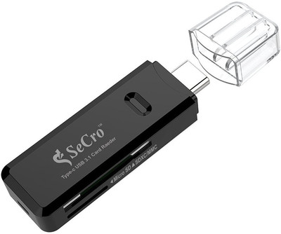 secro Type-C USB 3.1 Super Speed Multi Function Card Reader Black Card Reader(Black)
secro Type-C USB 3.1 Super Speed Multi Function Card Reader Black Card Reader(Black)