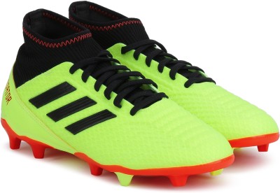 

ADIDAS PREDATOR 18.3 FG Football Shoes For Men(Green, Syello/cblack/solred