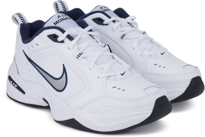 Nike AIR MONARCH IV SS 19 Gym & Training Shoes For Men(White, White/metallic silver
Nike AIR MONARCH IV SS 19 Gym & Training Shoes For Men(White, White/metallic silver