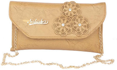 Aliado Women Casual Yellow Leatherette Sling Bag