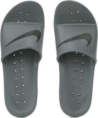Nike KAWA SHOWER Slides, Dark grey/black
