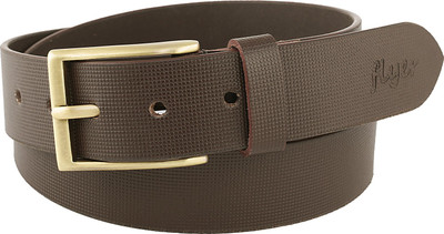 Flyer Men Formal Brown Genuine Leather Belt