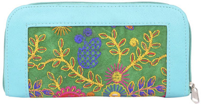 Aliado Casual Blue Clutch
