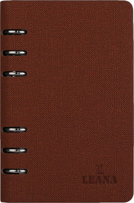 Leana Regular Planner/Organizer(Handcrafted Gift Set, Brown)