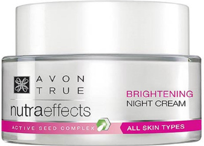 Avon True Nutraeffects Brightening Night Cream(50 g)