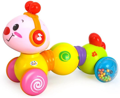 Dhawani Electric Educational Musical Inchworm With Light Twist Press & Go Inchworm Developmental Baby Toys(Multicolor)
Dhawani Electric Educational Musical Inchworm With Light Twist Press & Go Inchworm Developmental Baby Toys(Multicolor)