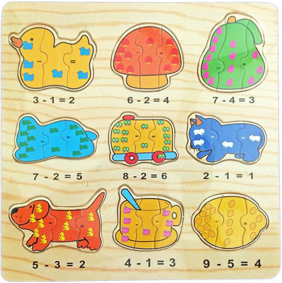Babysid Collections Puzzle for Kids Animals Wooden Material Size : 30 x 30 cm Multi Activity(9 Pieces)
Babysid Collections Puzzle for Kids Animals Wooden Material Size : 30 x 30 cm Multi Activity(9 Pieces)