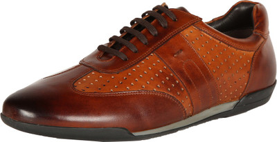 Louis Philippe Lace Up For Men(Brown