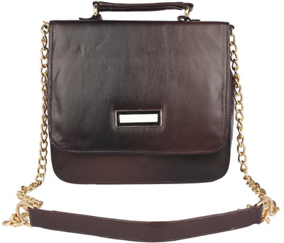 Aliado Women Casual Black Leatherette Sling Bag