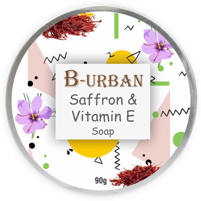 SALVIA B-Urban Saffron & Vitamin E Soap Made With Natural And Organic Ingredients. Paraben And Sulphate Free. Soap For Sensitive Skin(90 g)
SALVIA B-Urban Saffron & Vitamin E Soap Made With Natural And Organic Ingredients. Paraben And Sulphate Free. Soap For Sensitive Skin(90 g)