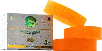 OXI9 Lemon & Ginger Fairness Soap (225 g, Pack of 3)(225 g, Pack of 3)