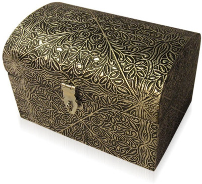 Desi Karigar Wooden Jewellery Box For Trinkets - Silver - Home Decorative Handicraft Gift Item Jewellery Vanity Box(Silver)
Desi Karigar Wooden Jewellery Box For Trinkets - Silver - Home Decorative Handicraft Gift Item Jewellery Vanity Box(Silver)
