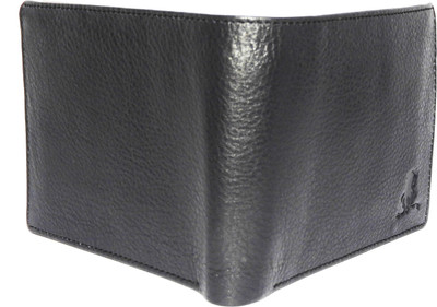 SQUID BLUE Men Grey Genuine Leather Wallet(11 Card Slots), Gery