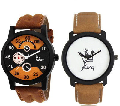 shunya 107-18King Combo of 2 Fashionable Watch - For Men Watch - For Men