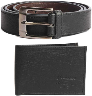 Good Life Stuff Wallet, Belt Combo(Black)