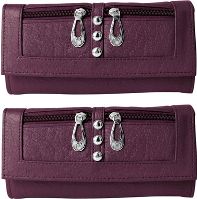 EMOSHA Casual Red Clutch