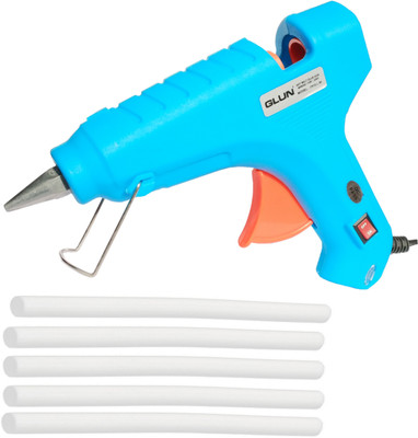 Glun TURQUOISE 80W 80 WATT LEAK PROOF PROFESSIONAL (ON OFF SWITCH & INDICATOR) HOT MELT GUN WITH 5 MILKY WHITE GLUE STICKS Standard Temperature Corded Glue Gun(11 mm)
Glun TURQUOISE 80W 80 WATT LEAK PROOF PROFESSIONAL (ON OFF SWITCH & INDICATOR) HOT MELT GUN WITH 5 MILKY WHITE GLUE STICKS Standard Temperature Corded Glue Gun(11 mm)